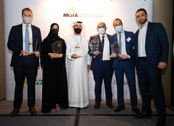 lehu.com Al Dhafra Photovoltaic Project Wins a MESIA Annual Award